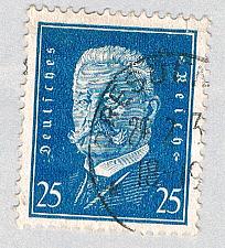 Buy Germany 377 Used von Hindenburg 1 1928 (BP58326)