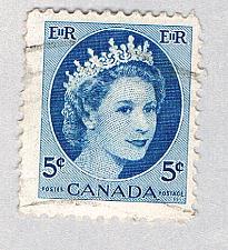 Buy Canada QEII blue 5c (AP127731)