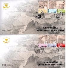 Buy Albania 2006. GJIROKASTRA HERITAGE CITY BY UNESCO Museum TOWN. 2 Set FDC MNH