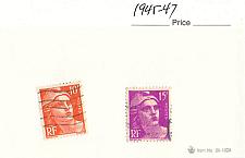 Buy France 2 different of 2 total stamps included (SC0_411)