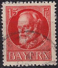 Buy GERMANY Bayern Bavaria [1916] MiNr 0115 A a ( O/used )