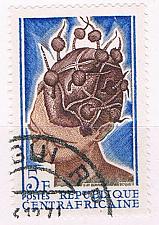 Buy Central African Rep 87 Used African Hair Style 1967 (C0276)