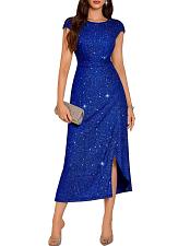 Buy DRESSTELLS Women's Cocktail Dresses, Sparkly Sequin Formal Wedding Guest