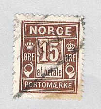 Buy Norway J4 Used Postage Due 1 1889 CV 1.75 (BP70504)