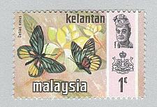 Buy Malaysia Kelantan 98 Butterflies MNH 1 (BP97426)