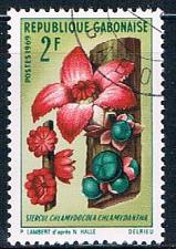 Buy Gabon 245 Used African Flower ur 1969 (G0317)+
