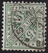 Buy GERMANY Württemberg [Dienst] MiNr 0229 ( O/used )