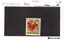 Buy Australia 437 Used Desert Pea 1 1968 (SC0_468)