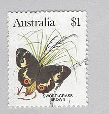 Buy Australia 880 Swordgrass butterfly Used 2 (BP95219)