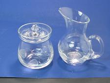 Buy Lenox Sugar and creamer Cut Glass Bouquet Pattern