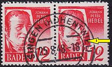 Buy GERMANY Alliiert Franz. Zone [Baden] MiNr 0018 y II ( O/used ) [02] 2er