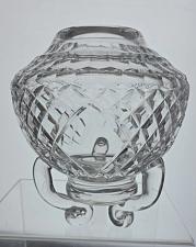 Buy Hand cut glass rose globe one of a kind