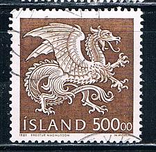 Buy Iceland 677 Used Dragon CV 8.50 (I677e)