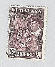 Buy Malaya Johore 163 1960 Sultan Ishmail Used (BP89706)