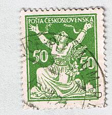 Buy Czechoslovakia 72 Used Breaking Chains to Freedom 1920 (BP87323)