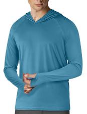 Buy Hoodies for Men Rash Guard UPF 50 Sun Protection UV Fishing Shirts Long Sleev...