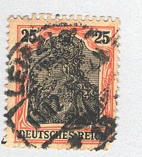 Buy Germany 85 1905 Germania 25pf Used (BP88842)