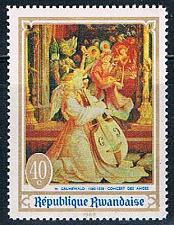 Buy Rwanda 282 Unused Painting Angels Concert (R0331)+