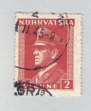 Buy Croatia 66 Used Ante Pavelich 1 1943 (BP85211)