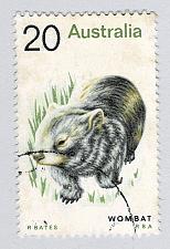 Buy Australia Mammal wombat white 20 cents Used (BP89925)