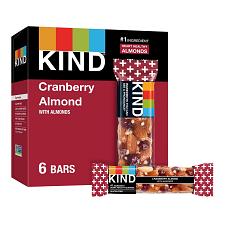 Buy KIND Gluten Free Cranberry Almond Snack Bars 1.4 oz 6 Count
