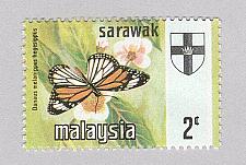 Buy Malaysia Sarawak 236 Butterflies MNH 3 (BP97110)