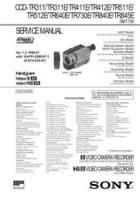 Buy Sony CCD-TR311 Manual by download Mauritron #228991