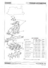 Buy Hornby No.216B Class A1X Terrier Service Sheets by download Mauritron #206923