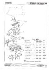 Buy Hornby No.216B Class A1X Terrier Service Sheets by download Mauritron #206923