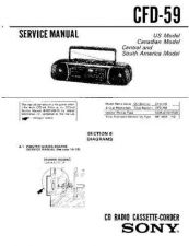 Buy Sony CFD-59L Manual by download Mauritron #229074