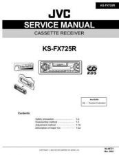 Buy JVC KS-FX725R Service Manual Schematic Circuit. by download Mauritron #271706