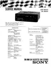 Buy Sony XR-7050 Service Manual. by download Mauritron #246143