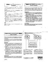 Buy Yamaha VFC3 EN(1) Operating Guide by download Mauritron #250213