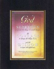 Buy God Grant Me the Serenity Prayer . . . 8x10 Timeless & Priceless Poetry Keepsake