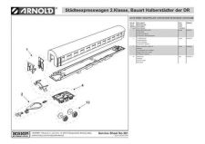 Buy Arnold No.361 Stadteexpresswagen 2 Klasse Bauart Halberstadter der DR HN4033 Inf