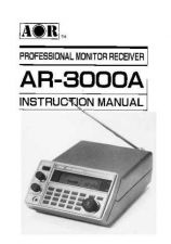 Buy AOR AR5000 OPERATING MANUAL ADDENDUM (NOT+3) OPERATING by download #117305