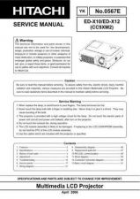 Buy Hitachi ED-S3350_ES Service Manual by download Mauritron #262086