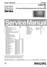 Buy Philips LC-4.7E Chassis Television Service Manual by download Mauritron #322117