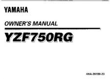 Buy Yamaha 4HA-28199-23 Motorcycle Manual by download #334278