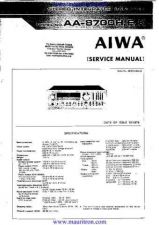 Buy Aiwa AA8700 Manual by download Mauritron #320424