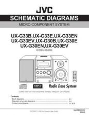 Buy JVC UX-G33-8 Service Manual by download Mauritron #284215