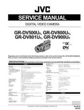 Buy JVC GR-DV500-800-900 Service Manual by download Mauritron #279139