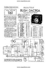 Buy BUSH DAC90A VINTAGE WIRELESS SERVICE SHEETS by download Mauritron #328137