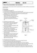 Buy Hitachi CN16 Tool Service Manual by download Mauritron #319759