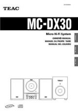 Buy Teac MC-DX40DAB QuickGuideEB Operating Guide by download Mauritron #318994