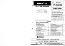 Buy Hitachi VTF375AW Service Manual by download Mauritron #285698