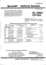 Buy JVC XL506H-CP505_SM_SUPPLEMENT_GB(1) Service Manual by download Mauritron #278455