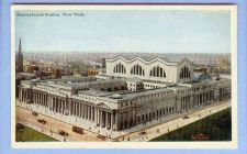 Buy New York NY City Pennsylvania Station View Large Stone Station Complex On ~245