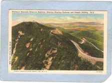 Buy New York Whiteface Mt Highway Showing Winding Highway & Summit Building ny~1409
