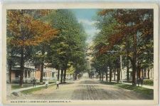 Buy New York Worcester Main St Looking East Tree Lined Unpaved Road w/Old Hous~284